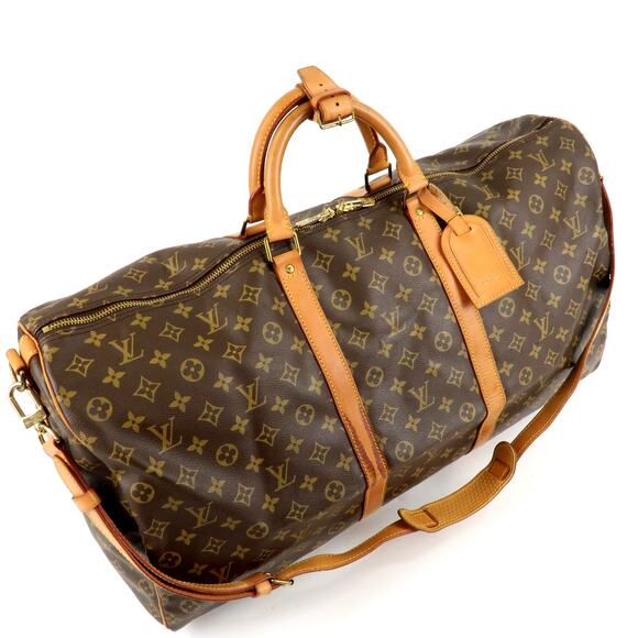 ⭐🔥AUTHENTIC🔥⭐Louis Vuitton Keepall 60 Bandouliere - Picture 5 of 16